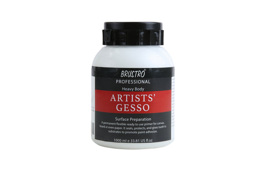 Brustro Artists Gesso Professional Quality 1000 ml (1 LTR)