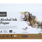 Brustro Artists Alcohol Ink Paper 234 GSM, 300 Micron, Size - A4 (Pack of 18 Sheets)