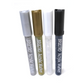 Brustro Acrylic (DIY) Marker Set of 4 - Gold Silver Black and White 