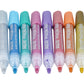 Brustro Acrylic (DIY) Marker Set of 8 (Metallic Shades) for Craftworks, School Projects, and Other Presentations