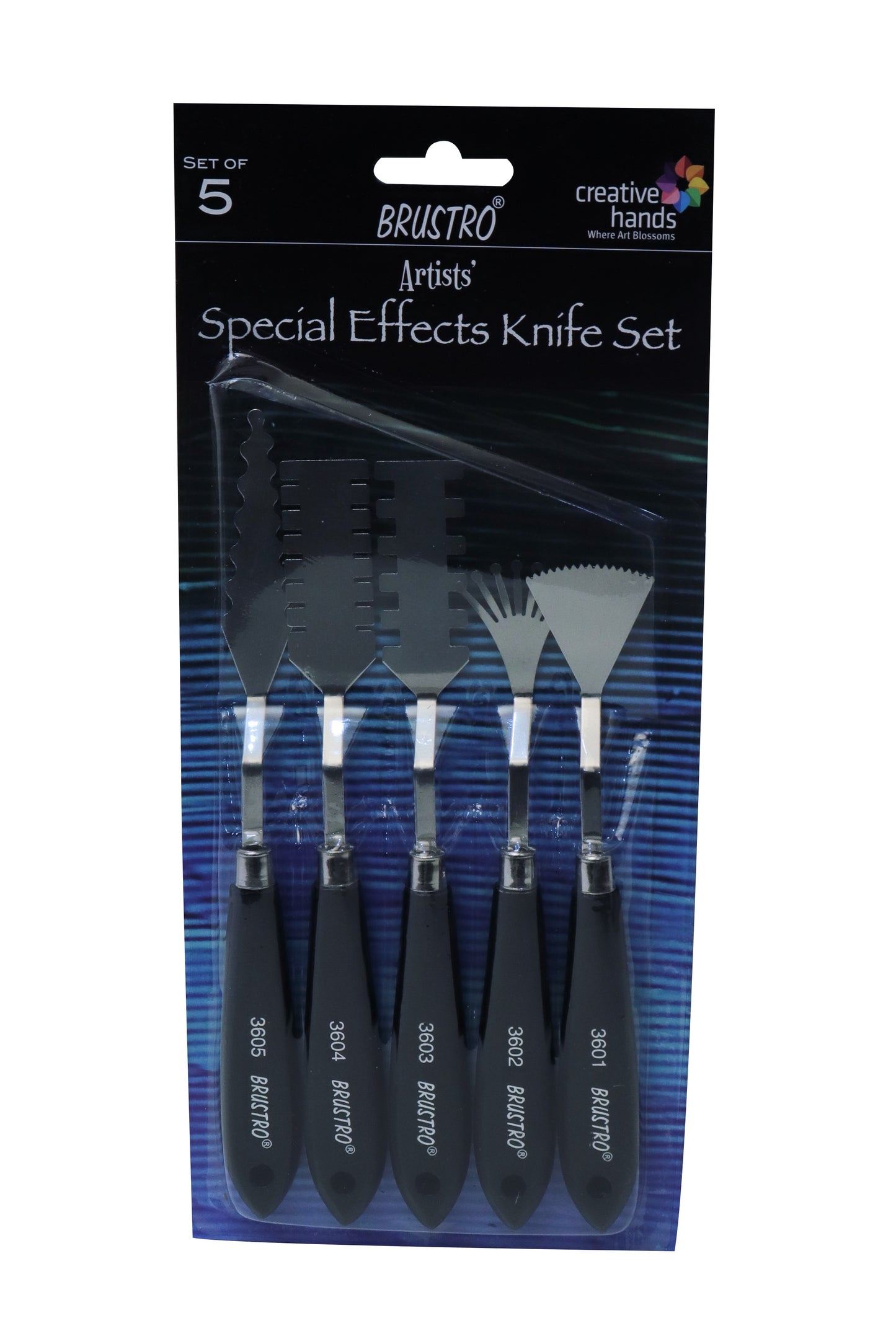 BRUSTRO Artists ’ Special Effects Palette Knives (Set of 5)