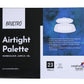 BRUSTRO Artists’ AIRTIGHT Peel-off Palette 23 Wells with Separable Lid made of Nanophase Ceramic (sponge included)
