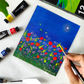 BRUSTRO Artist's Acrylic Colour | Set of 12 Colours X 12ml Tubes | Highly pigmented, Intermixable, Perfect for Canvas, Art, Rock Painting, Professionals and Artists
