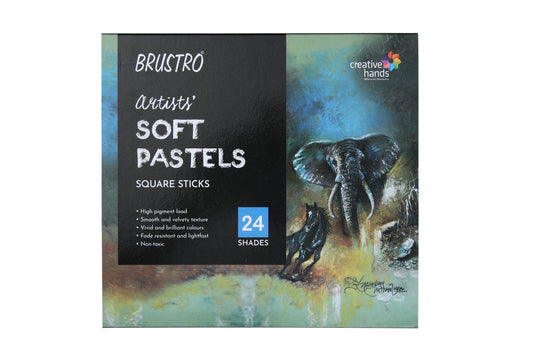 Brustro Artists' Soft Pastels Set of 24