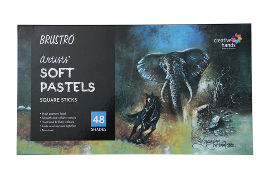 Brustro Artists' Soft Pastels Set of 48