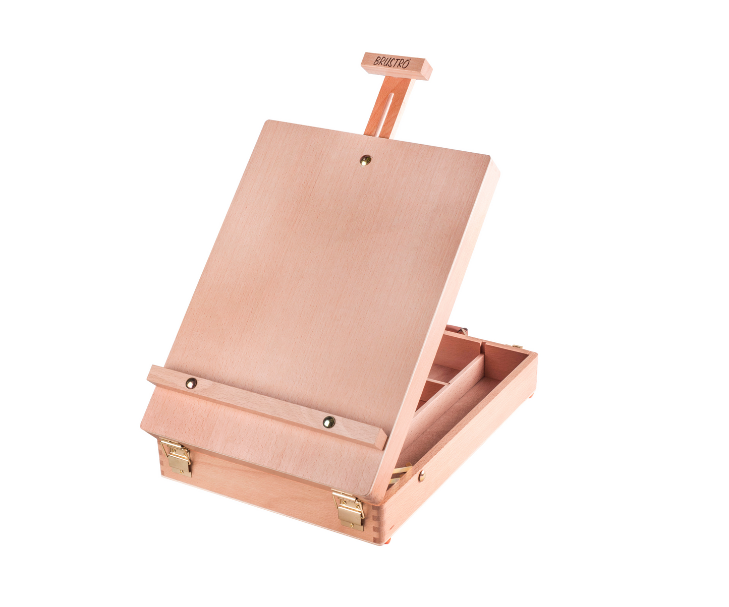 Brustro Artists' Tabletop Portable Wooden Box Easel