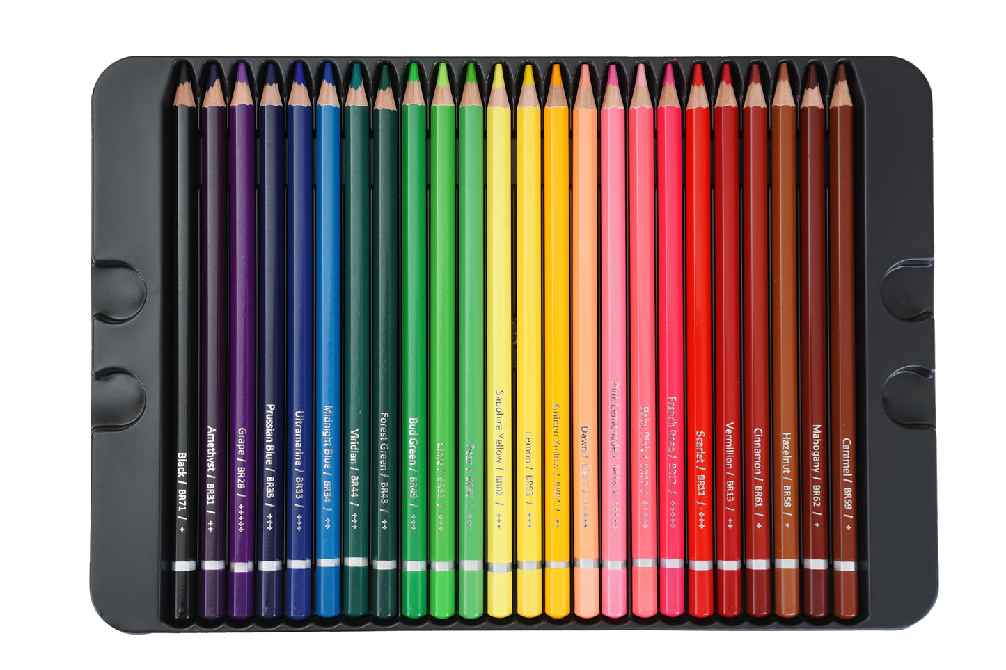 BRUSTRO Artists Watercolour Pencil Set of 72 in Elegant tin Box