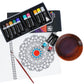 Brustro DIY Mandala Colouring Book 9” x9” 160gsm with 25 Art work
