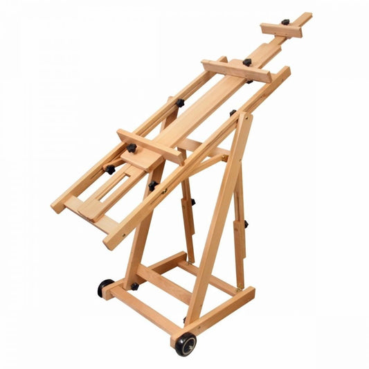 Brustro Artists' Master Multi-Function Studio Artist Wood Floor Easel.