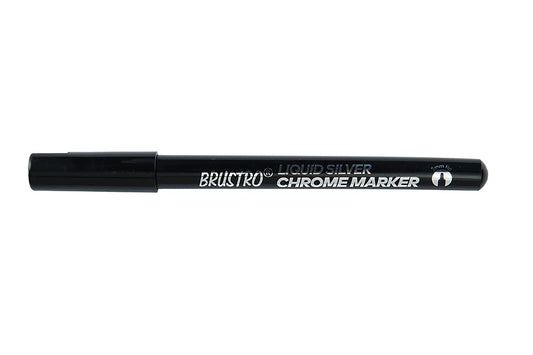 Brustro Liquid Silver Chrome Permanent Marker 1mm