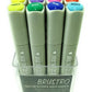 Brustro Twin Tip Alcohol Based Marker Combo Set of 12 (Basic A & B)