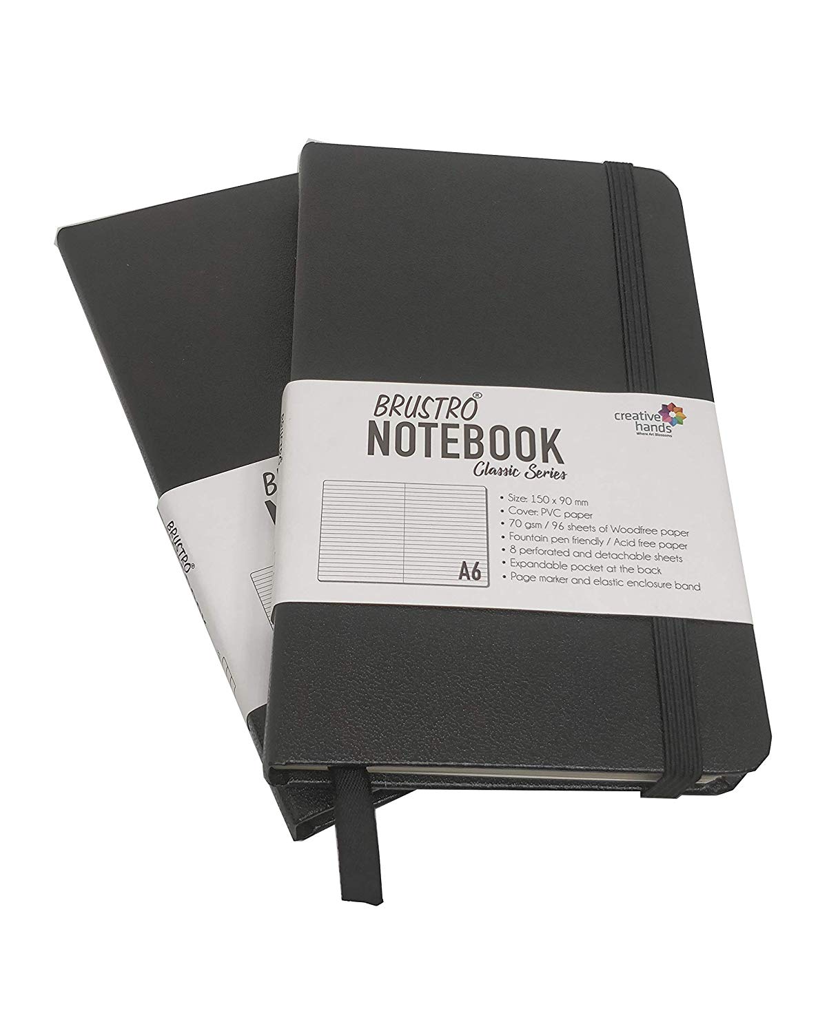 BRUSTRO NOTEBOOK CLASSIC SERIES TWIN PACK A6