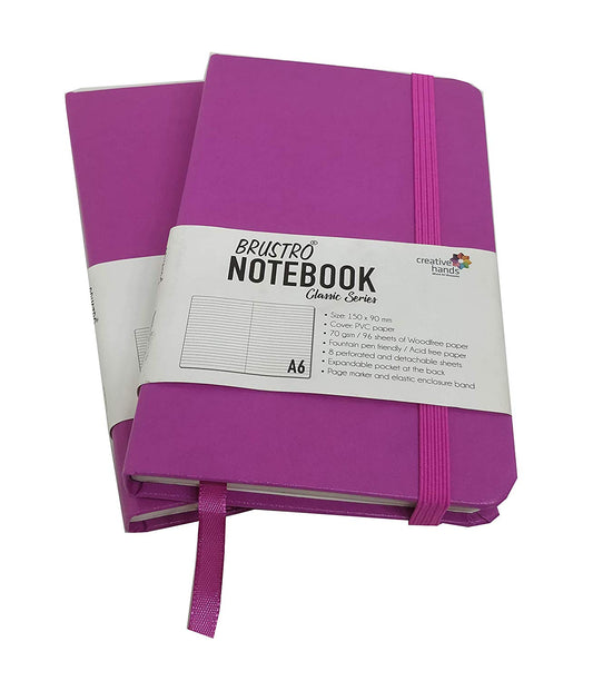 BRUSTRO NOTEBOOK CLASSIC SERIES TWIN PACK A6