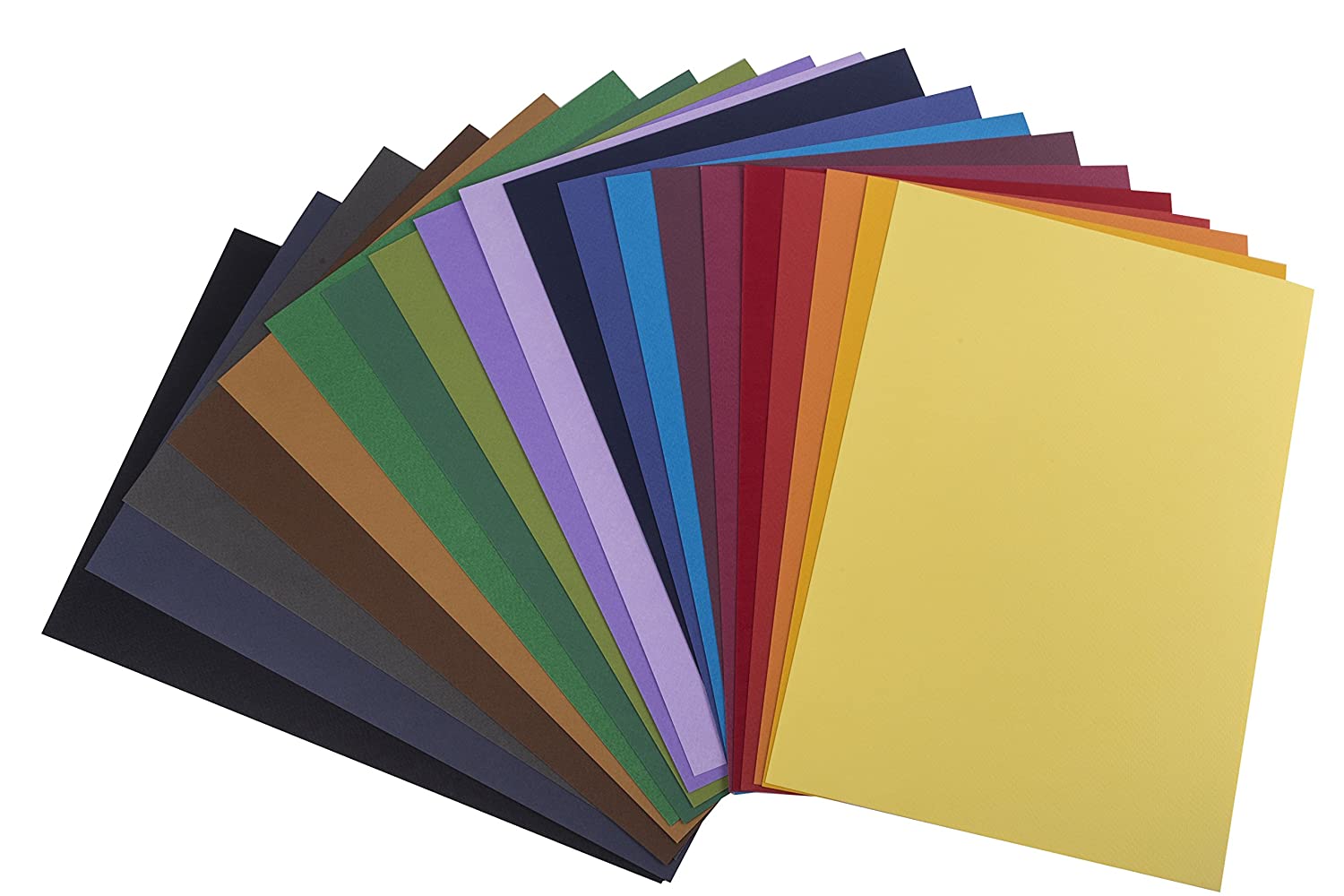 BRuSTRO Artists Pastel Papers Assorted Soft (Total 40 Sheets) A4 160 Gsm Drawing Paper - Drawing Paper