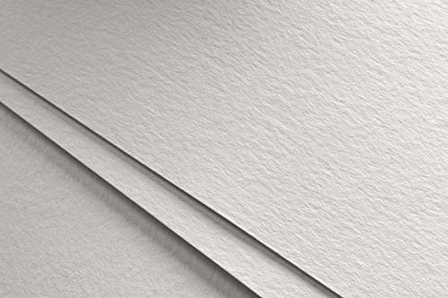 Brustro printmaking Paper 250 GSM - White, Size - 22" x 30", 10 Sheets