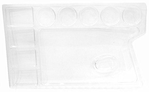 Brustro Rectangle 9 Well Plastic Palette 27.5X17.5CM