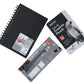 Brustro Slim Battery Operated Eraser + Graphite Pencil Set of 12 + A5 wiro Sketchbook