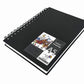 Brustro Artists Sketch Book Wiro Bound A5 Size ( 14.8 CM x 21 CM ), 116 Pages,160 GSM (Acid Free)