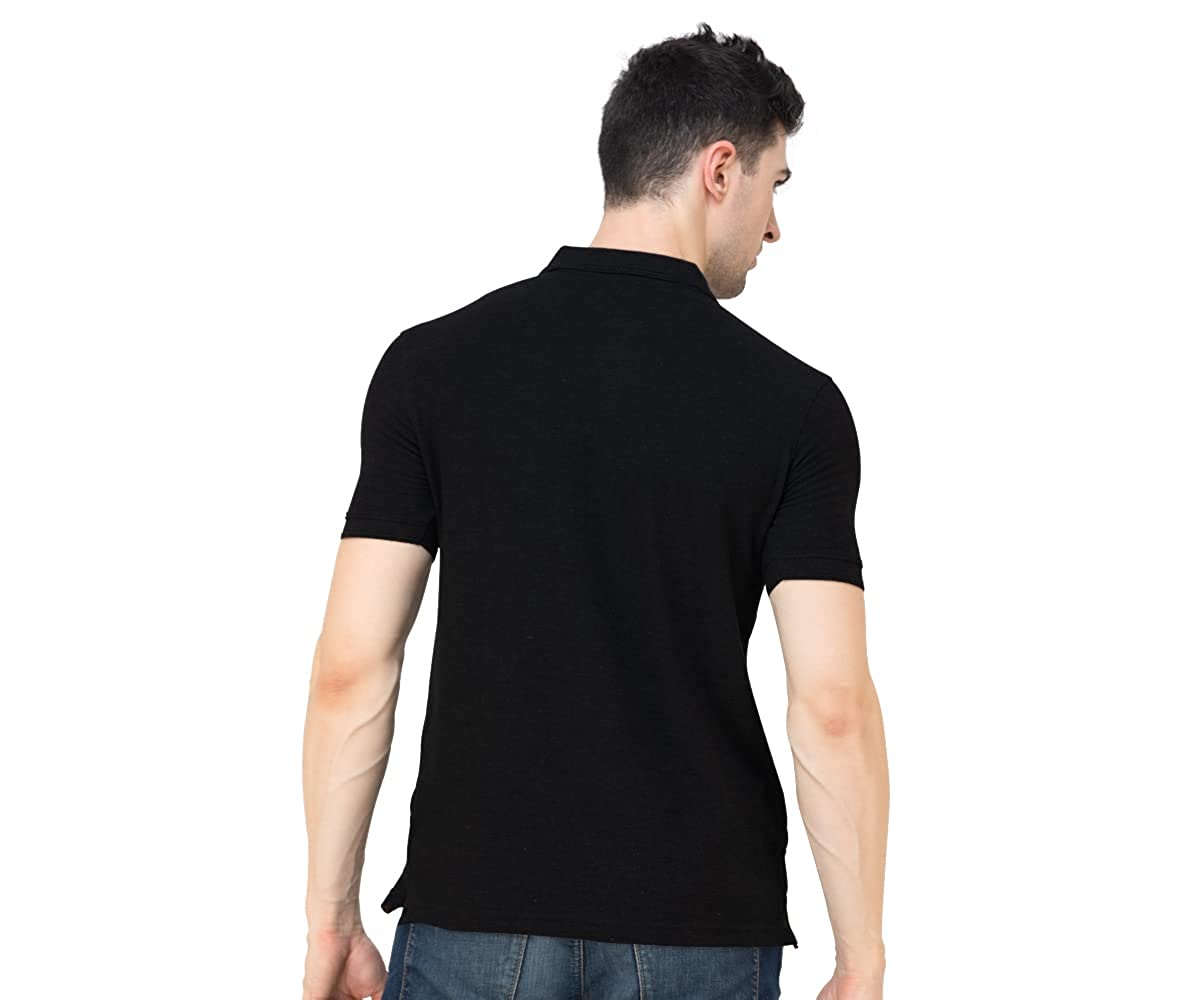 Brustro T-Shirt Regular fit 100% Cotton Unisex- Black Colour (Size -XX-Large)